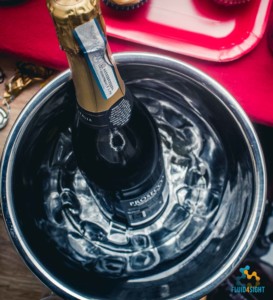 Prosecco on ice